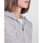 Sweat-shirt pour femme 280 g/m² Roly Direct Veleta couleur bleu marine vue détaillée 1