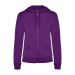 Sweat-shirt pour femme 280 g/m² Roly Direct Veleta couleur mauve deuxième vue