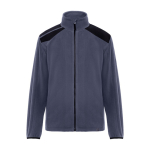 Veste polaire de travail en polyester 220 g/m² Roly Terrano couleur noir deuxième vue