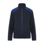 Veste polaire de travail en polyester 220 g/m² Roly Terrano couleur bleu roi deuxième vue