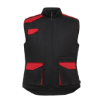 Gilet de travail multi-poches 200 g/m² Roly Armada couleur rouge deuxième vue