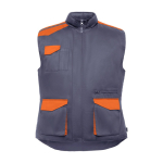 Gilet de travail multi-poches 200 g/m² Roly Armada couleur orange deuxième vue