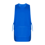 Tablier de travail unisexe réversible 195 g/m² Roly Arzak couleur bleu roi deuxième vue