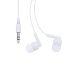 Écouteurs de différentes couleurs avec connexion Jack 3.5mm couleur blanc deuxième vue