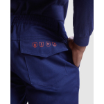 Pantalon ignifuge en fibre de carbone 360 g/m² Roly Ranger couleur bleu marine vue détaillée 2