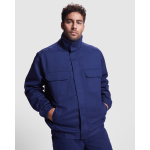 Veste de travail ignifuge avec zip 360 g/m² Roly Cruiser couleur bleu marine première vue d'usage