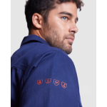 Veste de travail ignifuge avec zip 360 g/m² Roly Cruiser couleur bleu marine vue détaillée 1