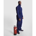 Salopette ignifuge avec zip et velcro 360 g/m² Roly Blazer couleur bleu marine première vue d'usage