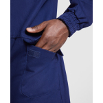 Salopette ignifuge avec zip et velcro 360 g/m² Roly Blazer couleur bleu marine vue détaillée 2