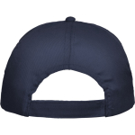 Casquette à 5 panneaux avec bande anti-transpiration 165 g/m² couleur noir vue détaillée 1