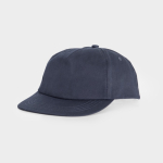 Casquette à 5 panneaux avec bande anti-transpiration 165 g/m² couleur blanc première vue d'usage