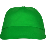 Casquette à 5 panneaux avec bande anti-transpiration 165 g/m² couleur vert deuxième vue