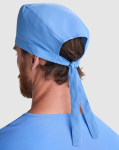 Bonnet sanitaire en polyester avec lanières ajustables 150 g/m² vue détaillée 1