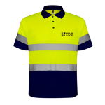 Polo de travail haute visibilité 170 g/m² Roly Polaris vue principale