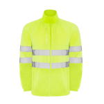 Veste polaire de travail haute visibilité 300 g/m² Roly Altair couleur jaune fluorescent deuxième vue