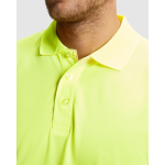 Polo de travail à manches longues 170 g/m² Roly Polaris L/S couleur jaune fluorescent vue détaillée 1