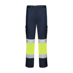 Pantalon haute visibilité 250 g/m² Roly Daily Stretch HV couleur jaune fluorescent deuxième vue