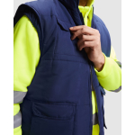 Gilet de travail réversible visibilité 450 g/m² Roly Persei couleur jaune fluorescent vue détaillée 2