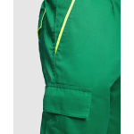 Pantalon de travail multi-poches visibilité 235 g/m² Roly Enix couleur vert vue détaillée 2