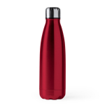 Gourde en acier inoxydable avec bouchon antigoutte 700ml couleur rouge deuxième vue