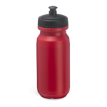 Gourde de sport en plastique colorée pour événements 620 ml couleur rouge première vue d'usage