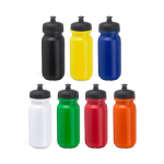 Gourde de sport en plastique colorée pour événements 620 ml couleur rouge vue détaillée 2