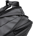 Sac à dos anti-vol en simili-cuir pour ordinateur portable 14” couleur noir vue détaillée 3