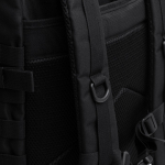 Sac à dos sportif crossfit en polyester avec poche antivol couleur noir vue détaillée 1