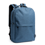 Sac à dos en polyester recyclé avec compartiment principal pour PC couleur bleu roi première vue d'usage