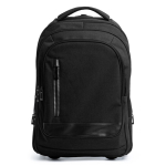 Trolley transformable en sac à dos en polyester 300D pour PC 17” couleur noir deuxième vue