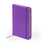 Bloc-notes avec couverture rigide et marque-page A5 pages lisses première vue d'usage