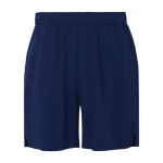 Short de sport court pour homme 100 g/m² Roly Direct Murray couleur bleu marine deuxième vue