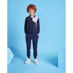 Pantalon de sport long en polyester 240 g/m² Roly Direct Rodas couleur bleu marine deuxième vue d'usage