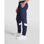 Pantalon de sport long en polyester 240 g/m² Roly Direct Rodas couleur bleu marine septième vue d'usage