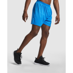 Pantalon de sport court 140 g/m² Roly Direct Player couleur rouge troisième vue d'usage