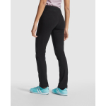 Pantalon de sport coton et élasthanne 280 g/m² Roly Direct Box couleur noir quatrième vue d'usage