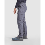 Pantalon de travail en coton avec élastique 240 g/m² Roly Safety couleur gris taupe cinquième vue d'usage