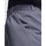 Pantalon de travail en coton avec élastique 240 g/m² Roly Safety couleur gris taupe vue détaillée 2