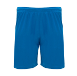 Pantalon de sport court en polyester 140 g/m² Roly Direct Dortmund couleur bleu roi deuxième vue