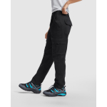 Pantalon de travail long pour femme 250 g/m² Roly Daily Stretch couleur noir cinquième vue d'usage