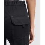 Pantalon de travail long pour femme 250 g/m² Roly Daily Stretch couleur noir vue détaillée 3