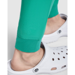 Pantalon sanitaire unisexe à coupe droite 170 g/m² Roly Fiber couleur blanc vue détaillée 1