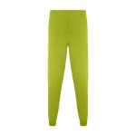 Pantalon sanitaire unisexe à coupe droite 170 g/m² Roly Fiber couleur vert pistache deuxième vue