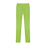 Pantalon sanitaire unisexe avec coupe droite 195 g/m² Roly Care couleur vert pistache deuxième vue