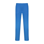 Pantalon sanitaire unisexe avec coupe droite 195 g/m² Roly Care couleur bleu bondi deuxième vue
