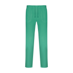 Pantalon sanitaire unisexe avec coupe droite 195 g/m² Roly Care couleur vert émeraude deuxième vue