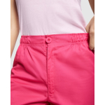 Pantalon sanitaire unisexe coupe droite 160 g/m² Roly Vademecum couleur rose vue détaillée 1