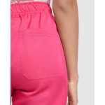 Pantalon sanitaire unisexe coupe droite 160 g/m² Roly Vademecum couleur rose vue détaillée 2