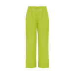 Pantalon sanitaire unisexe coupe droite 160 g/m² Roly Vademecum couleur vert pistache deuxième vue
