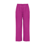 Pantalon sanitaire unisexe coupe droite 160 g/m² Roly Vademecum couleur violet deuxième vue